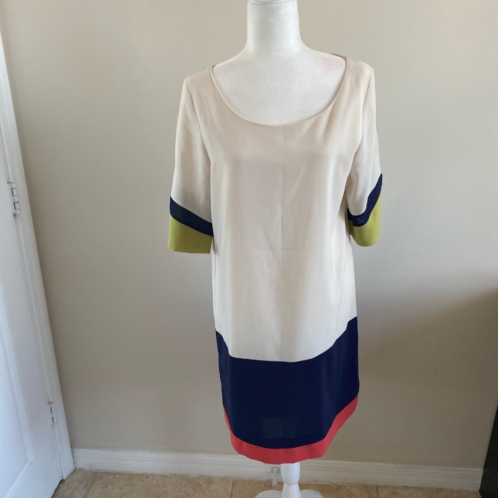 Akira Mod 60s Colorblock Dress